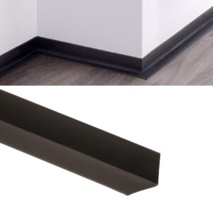 Flexible Angle For Connector For Skirting - Black