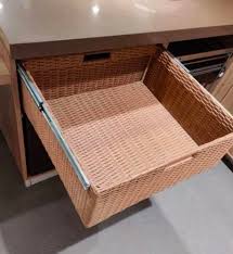 Pe Wicker Basket (Beech Wood & Pvc) 600 -562*185