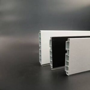 PVC Skirting - Black - 3000Mm * 100 Mm
