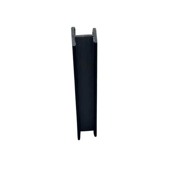 Straight Connector For Skirting - Black